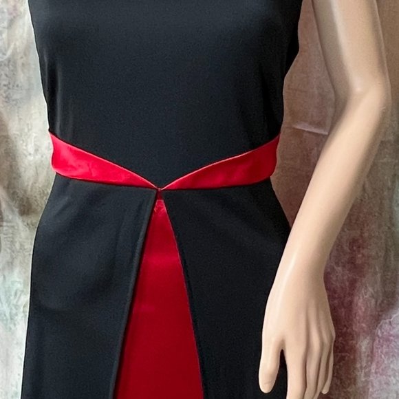 πFormal Fashion Elegant Color Block Contrast Formal - Evening - Ball Dress - Picture 9 of 16